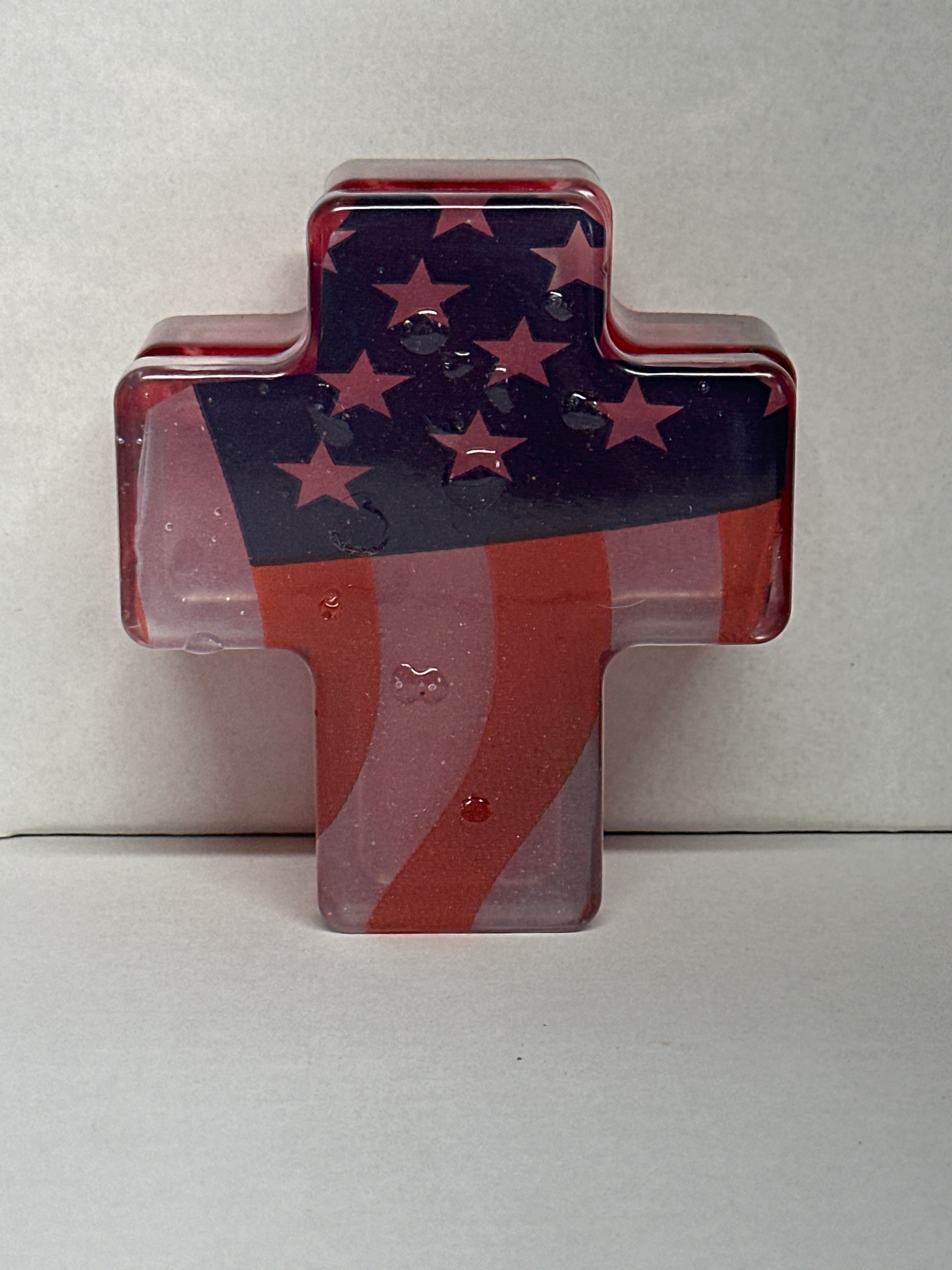 Cross shape trinket box