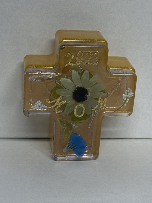 Cross shape trinket box